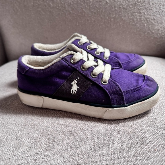 Polo Ralph Lauren Other - Polo Ralph Lauren Kids Shoes Size 12 Purple